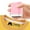 Pink, variant on YAZHPA Name Stamp For Clothing Name Stamp Personalized Stamp For Kids Cloths Fabric Stamper For Clothes Office&Craft&Stationery