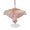 Beige, variant on Outdoor Tablecloth with Umbrella Hole for Patio/Picnic/Party/Camping, Coral Jellyfish Coastal Waterproof Table Cloth Square Cover Washable, Summer Ocean Coral Pink Linen (54"x 54")