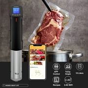 WiFi Sous Vide Cooker Circulator Kitchen Slow Cookers Immersion Precision Timer