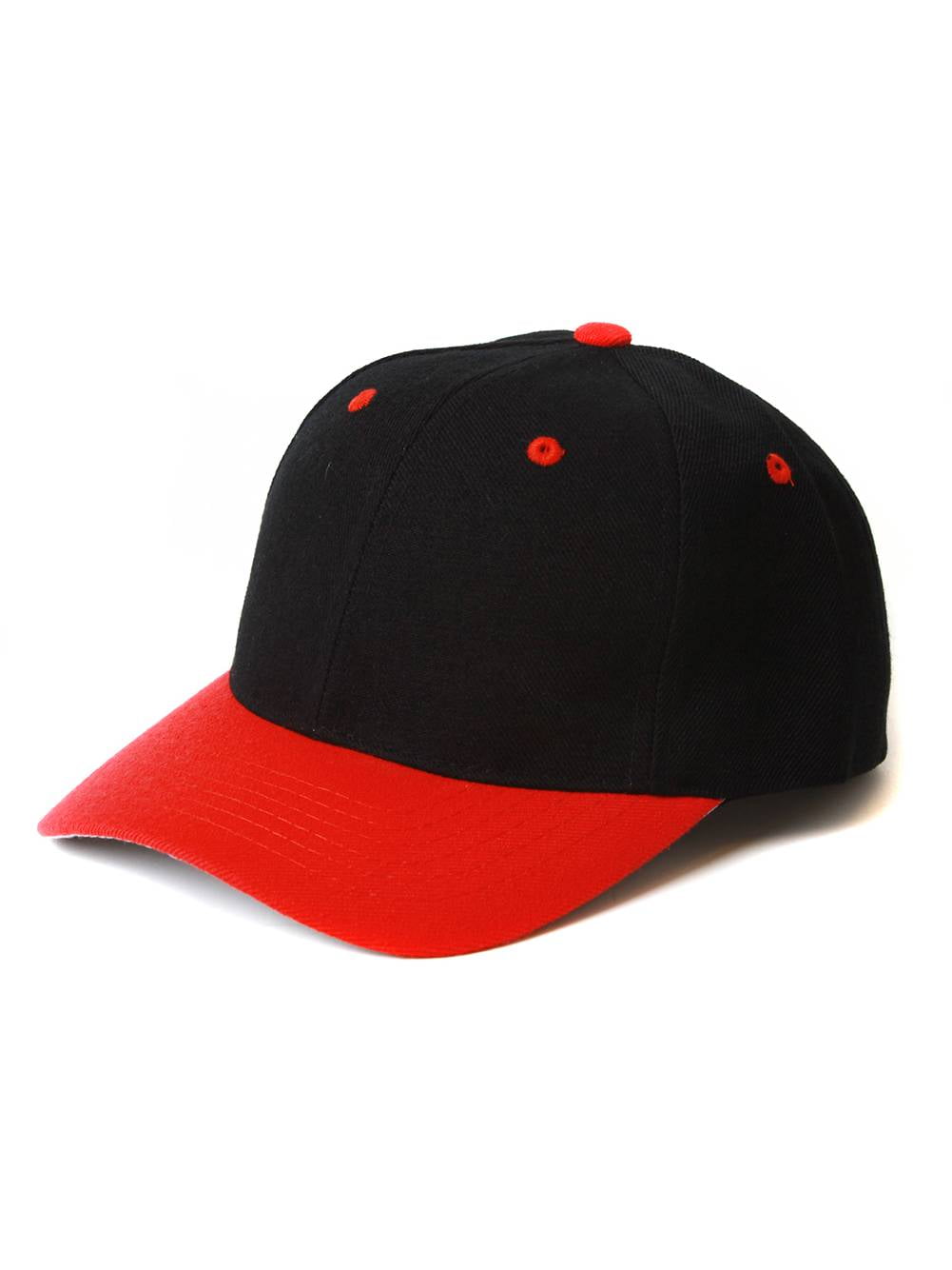 black baseball caps in bulk
