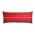 thumbnail image 1 of Beautyrest Red Stripes Bodypillow, 1 of 1