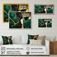 thumbnail image 4 of Designart Abstract Geode Gold I Canvas Wall Art, 4 of 5