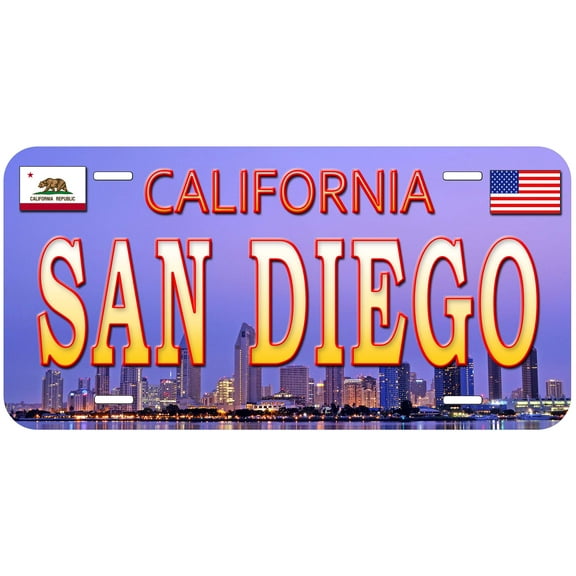 San Diego CA TAG07 Novelty Car Auto License Plate