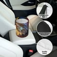 thumbnail image 6 of Naloa Geometric American Bald Eagle Car Trash Can Garbage Car Accessories Trash Can Car Waste Bin for for Driver and Passenger Any Vehicle, 6 of 7