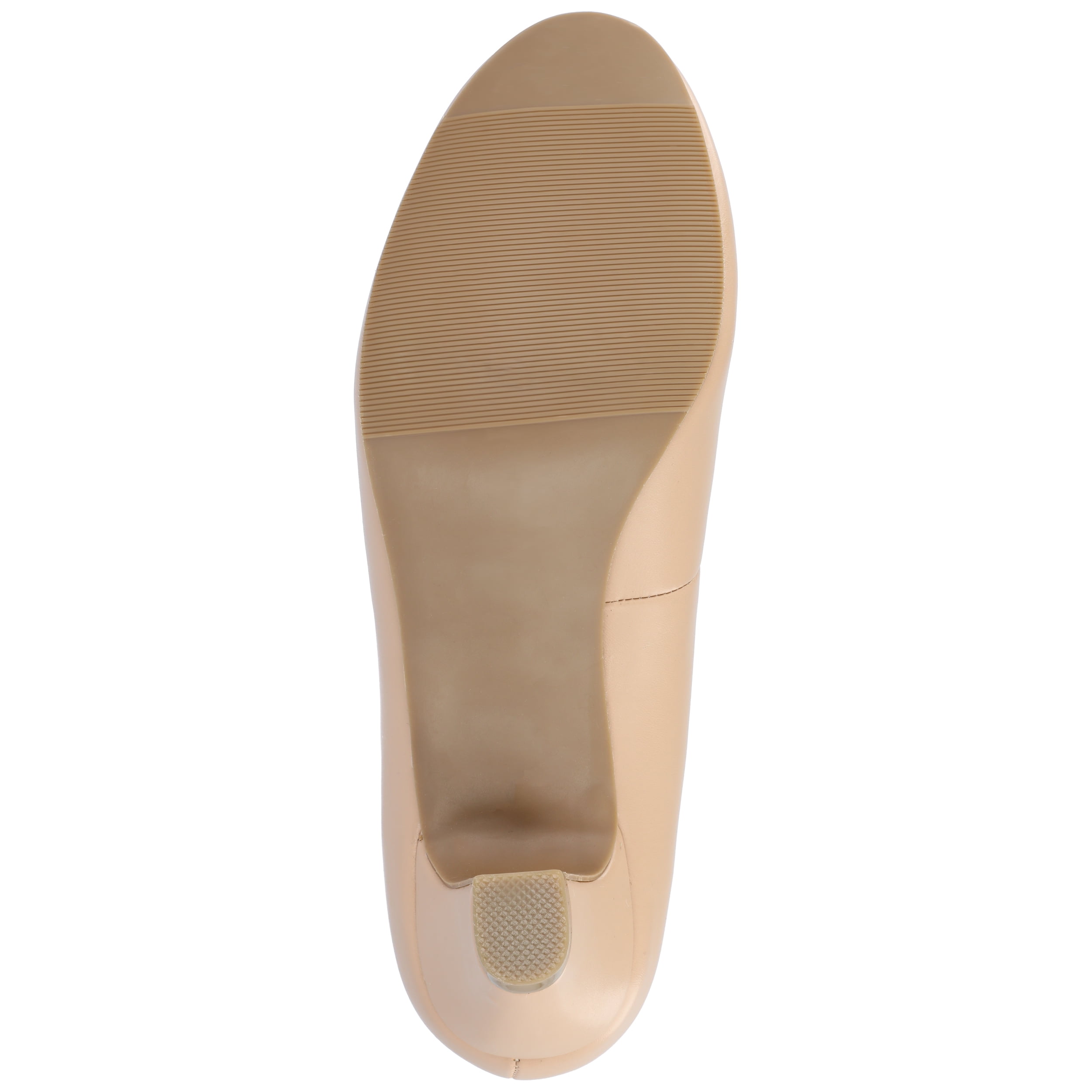 Journee Womens Luu Comfort Insole Round Toe Low Block Heel Pumps, Widths Available