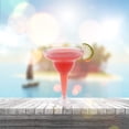 thumbnail image 2 of Prestee Plastic Margarita Glasses | 12 oz. – 50 Pack | Hard Clear Plastic Cocktail Cups | Disposable Party Cups | Large Margarita Glasses | Frozen Drink Cups, 2 of 6