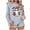 Ghost with Drink-Gray, variant on Cute Coffee Ghost Halloween Sweatshirt Women Pumpkin Graphic Crew Neck Long Sleeve Pullover Oversized Fleece Lined Fall Top for Spooky Season and Cozy Lounge Wear