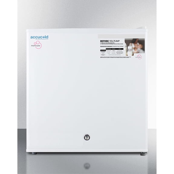Compact MOMCUBE all-freezer for breast milk storage