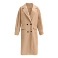 thumbnail image 5 of Women's Autumn Winter Trench Style Jacket Casual Fashion Outerwear Coat for Ladies Daily Wear, 5 of 5