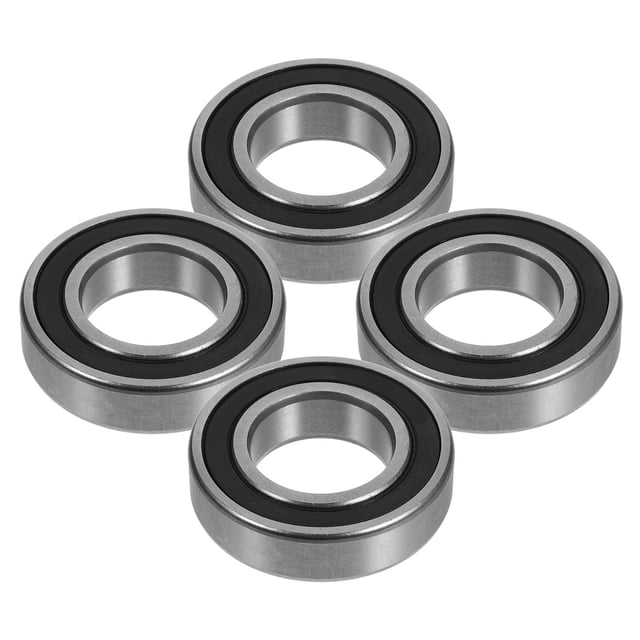 WEUVEB 4Ud Cojinetes Profundidad Groove De Acero Con Doble Cubierta Para Uso