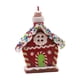 thumbnail image 2 of Figura colgante de casa de pueblo navideña, adorno navideño creativo. Estilo B, 2 of 9