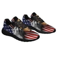 thumbnail image 6 of Vizsla American flag US Shoes Sneakers Black Size 6, 6 of 7