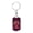 Dog Tag with Swivel Keychain (Gold), variant on Tarot Card Devil Tarot Keychain Dog Tag Stainless Steel or 18k Gold