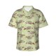 thumbnail image 1 of Fotbe Twig Sloth Camisa Hawaiana para Hombre Unisex – Camisa Casual de Verano con Botones de Manga Corta de Algodón y Lino,Small, 1 of 7
