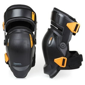 Pro Armor Door Knee Pads W Storage Black Front P141054