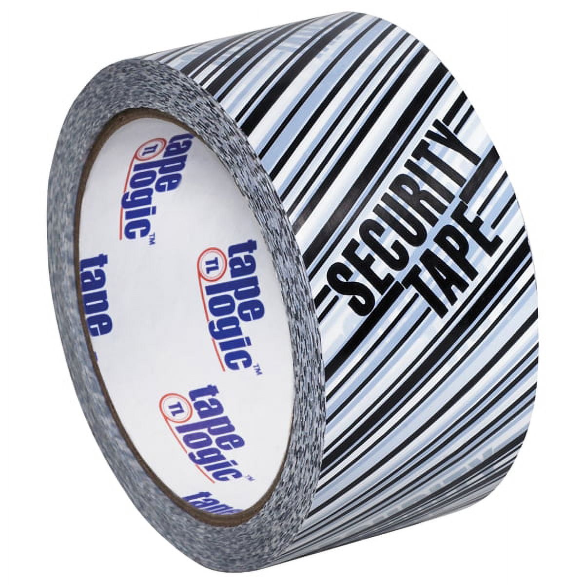 Tape Logic Security Tape "Security Tape" Print 2" x 110 Yard Roll (6 Pack)