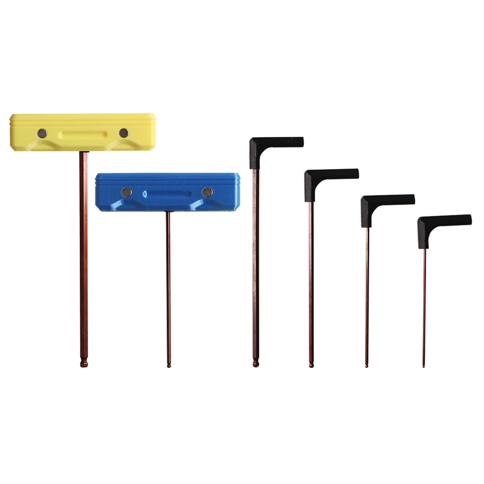 Allen Key Hand Tool Hexagon Set Long Type T-Handle Hexagon Key Wrench Round Head Hexagon Screwdriver for 3D Printer