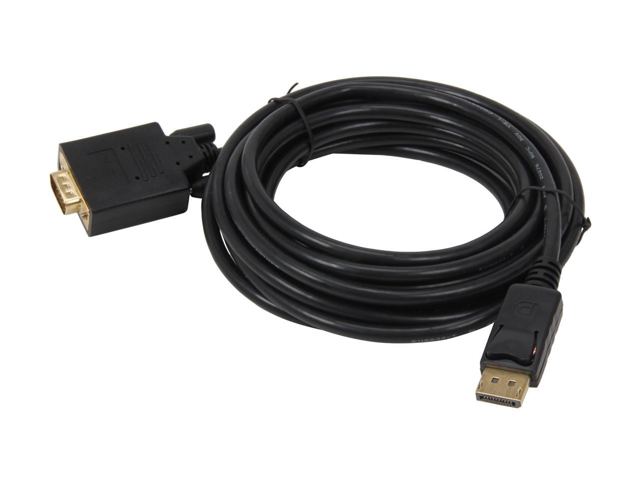 Nippon Labs Model DP-VGA-15 15 ft. DisplayPort to VGA 28 AWG 15ft Cable M-M 15 feet- OEM