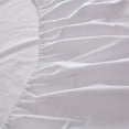 thumbnail image 3 of Luxury Cotton Mattress Cover Round Full Mattress Protector Fitted Sheet 16 Colors Available White, 3 of 7