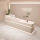 thumbnail image 3 of Customized Beauty Reception Desk Salon Cash Register Bar Reception Deskcounter Art Front Recepcion Mostrador Salon Furniture My Lux Decor Round, 3 of 14