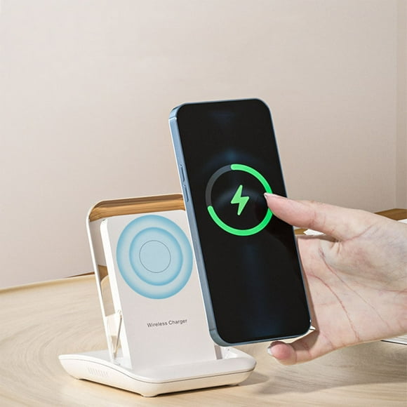 HOARBOEG Wireless Charger 15 Magnetic 65 Charging Crystal Illuminated Vertical Desktop Mobile Phone Amplification Clearance Sale