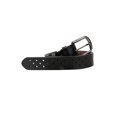 thumbnail image 3 of INSPIRE CHIC Men's Hollow Leather Rectangle Pattern Casual Belt Width 1 1/4', 3 of 7