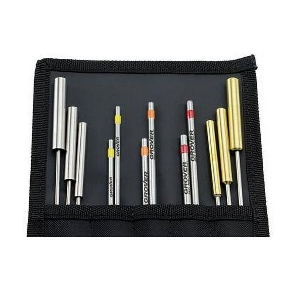 Grover TB-SD Super Deluxe Triangle Beater Set (12) w/case