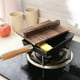 thumbnail image 2 of GOOHOCHY Sartén japonesa con tapa de madera, sartén para huevos fritos, sartén para filetes fritos, utensilio de cocina, 2 of 7