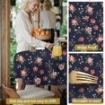 thumbnail image 5 of Pioneer Flower Floral Print Pattern Round Tablecloth 60 X 60 Inch, Wrinkle Resistant Wipeable Table Cloth for Kitchen Dining Picnic Patio Party, 5 of 6