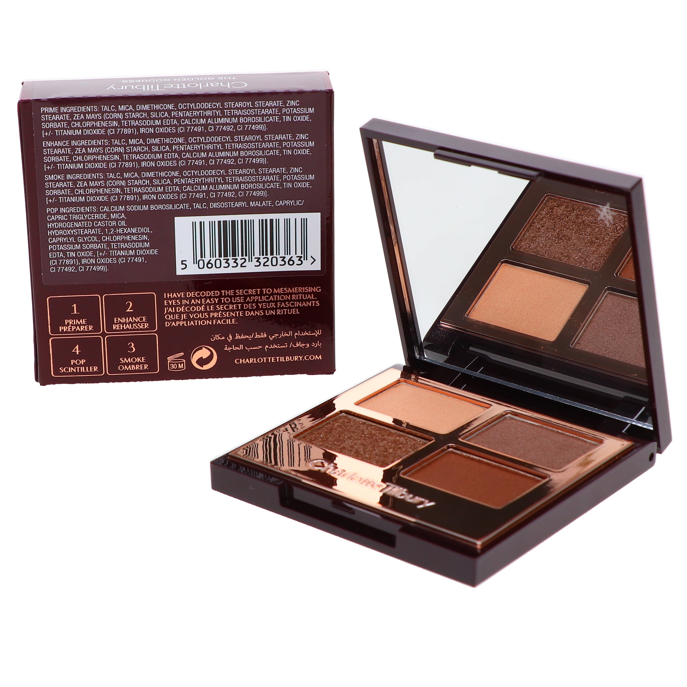 Charlotte Tilbury Luxury Palette The Golden Goddess Eyeshadow Palette 0.18 oz