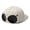 Khaki, variant on Goggle Accent Baseball Cap With Curved Brim, Casual Headwear for Outdoor Activities, Travel, and Daily Commuting