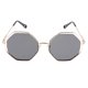 thumbnail image 2 of Gafas de sol de de gran tamaño Gafas vintage Tonos retro Oval Mujeres Damas gris jinwen Gafas de sol con montura de metal para mujer, 2 of 8
