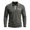 Dark Gray, variant on Workwear Shirts for Men Long Sleeve Quarter Zip Collared Neck Loose Breathable Work Shirts with Pocket