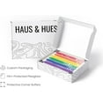 thumbnail image 4 of HAUS AND HUES Pride Artwork Rainbow Wall Art - Gay Pride Decor Rainbow Poster, Rainbow Wall Decor, Gay Pride Sign Gay Signs & Pride Wall Art, Pride Room Decor LGBT Flag (24x36, Framed Beige), 4 of 6