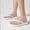 White, variant on Womens Mens Flatform Flip Flops Sandals Couple Comfy House Slippers Flat Light Weight Non Slip Flip Flops Beach Sandals for Photoshot(Black,6)