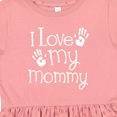 thumbnail image 4 of Inktastic I Love My Mommy Mothers Day Girls Toddler Dress, 4 of 5