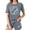 Gray plus size baseball t shirt a1, variant on Women's Plus Size Game Day Baseball T-Shirt, Casual Loose Fit Short Sleeve Tee, Round Neck Graphic Tops, Solid Color Basic Shirts for Women, Everyday Comfort Wear, Pink 2XL