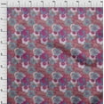 thumbnail image 3 of oneOone Rayon Dusty Pink Fabric Florals Sewing Fabric By The Yard Printed Diy Clothing Sewing Supplies 56 Inch Wide, 3 of 6