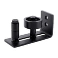 thumbnail image 1 of yuksok Barn Door Guide Door Roller Adjustable Window Roller Hardware Black Bottom Guide, 1 of 3