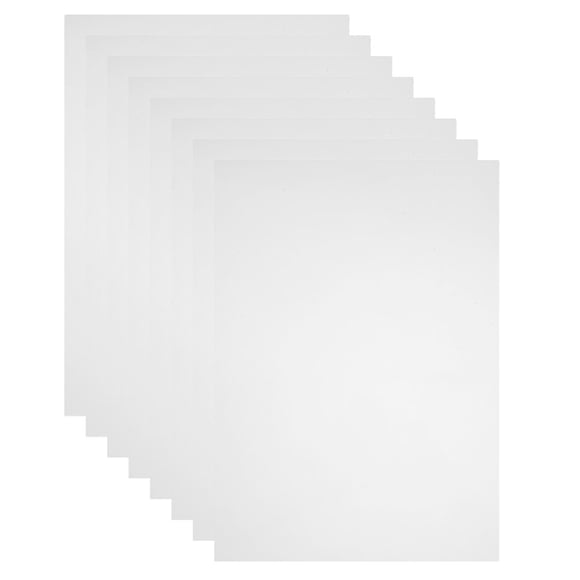 SEWACC 8pcs Improving Clarity Light Diffuser Sheet Transparent for Education