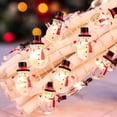 thumbnail image 5 of olkpmnmk Christmas Decorative Mini Lights, LED Christmas Decorative String Lights, Waterproof Fairy Christmas Lights Battery Operated for Indoor & Outdoor, Party, Wedding and Holiday Decorations, 5 of 6