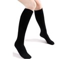 thumbnail image 3 of 12 Pairs Knee High Womens Socks Uniform School Soccer Girl Black Size 6-8 LG Lot, 3 of 4