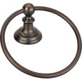 thumbnail image 3 of Hardware Resources BHE5-06SN-R Elements Conventional Towel Ring, Satin Nickel, 3 of 3
