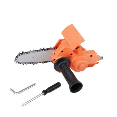 

Htovila 4 Inch Electric Drill Modified To Electric Chainsaw Tool Attachment Electric Chainsaws Accessory Practical Modification Tool Set Woodworking Cutting Tool