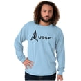 thumbnail image 5 of USSF Classic US Space Force Logo Long Sleeve TShirt Men Women Brisco Brands 5X, 5 of 6