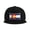 Black, variant on Snapback Hat Colorado-Flag Print Adjustable Flat Bill Brim Hat for Men Women Casual Wear Pink