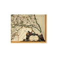 thumbnail image 4 of Historic Map - Yorkshire County England - Jansson 1645 - 23 x 28.83 - Vintage Wall Art, 4 of 5