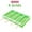 Green, variant on KEINXS Ice Cream Mold Ice Cube Tray Popsicle Barrel Mold Dessert Ice Cream Popsicle with Stick Lid Creative Kitchen Tool (4 Grids)