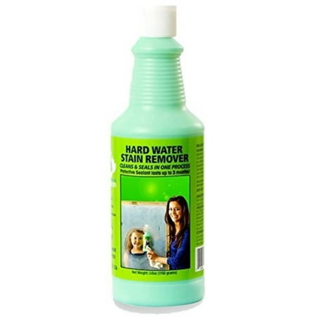 bio clean: eco friendly hard water stain remover (20oz large)- our professional cleaner removes tuff water stains from shower doors, windshields, windows, chrome, tiles, toilets, granite, steel (Best Way To Remove Soap Scum From Tile)