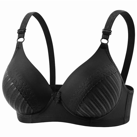 Push-Up Bras for Women,Solid Color Adjustable Thin Straps Softness Fashion Sports Everyday Bralettes